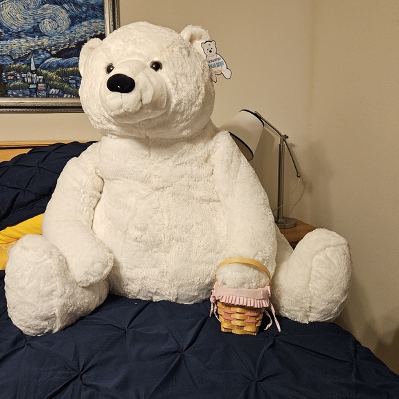 Peterboro Pretty In Pink Breast Cancer Awareness Handled with Liner Basket - Picture 2 of 11